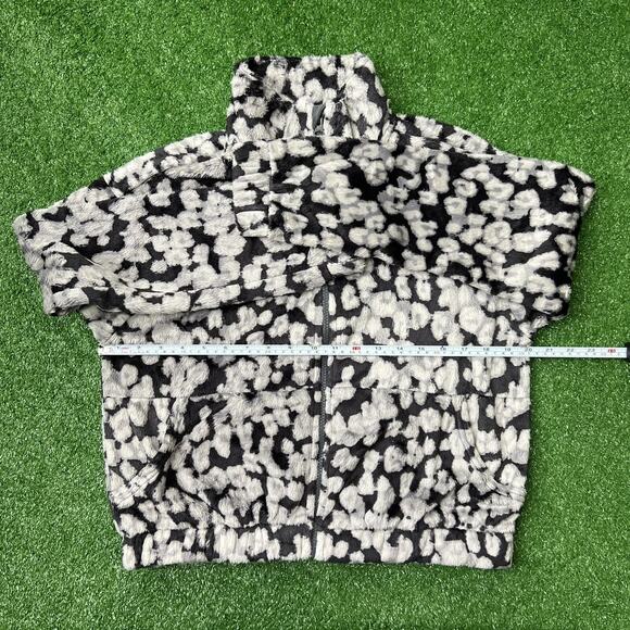 The North Face Full Zip Jacket Sz XL 18 Girls Printed Osolita Leopard Print - Picture 6 of 11